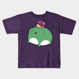Snail and Frog Kids T-Shirt